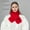 Red, variant on Heated Scarf for Women Men Rechargeable, Fashion Faux Fur Soft Winter Scarf with 3 Temp Modes,Neck Heating Pad Scarves for Women Men Winter Warm Christmas Gifts