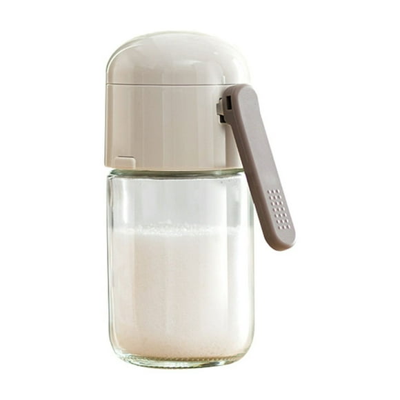 4oz Jar Small Jar Japan Condiment with Spoons Air Tight Small Prep Bowls for Seasoning Shaker Seasoning Glass Seasoning Storage Jar Kitchen Seasoning Jar Proof Sealed Seasoning Jar