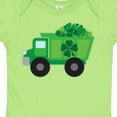 thumbnail image 4 of Inktastic St Patricks Day Irish Clover Dump Truck Childs Boys Baby Bodysuit, 4 of 5