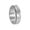 Silver, variant on HIJONES Women Men's Rotatable 8mm Stainless Steel Ring Personalized Vintage Punk Jewelry Black Size 9