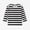 Black, variant on Ynynloco Boys Toddlers 100%Cotton Long Sleeve Tee Shirts Little Kids Layering Shirts Striped Crew Neck Tops (1-9Years)