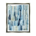 thumbnail image 5 of Stupell Industries Nautical Inspired Abstraction Blue Beige Blocked Lines Luster Gray Framed Floating Canvas Wall Art, 24x30, by Grace Popp, 5 of 5