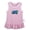 Pink Sleeveless Dresses #A, variant on Fruit Blueberries Pattern Dresses For Baby, Newborn Babies Skirts, Infant Princess Dress, 0-24M Kids Graphic Clothes (Pink Sleeveless Dresses, 0-6 Months)