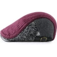 thumbnail image 3 of CoCopeaunts Newsboy Cap Retro Knitted Hat Casual Beret Newsboy Hat Winter Autumn Warm Cabbie Hats Drivers Cap for Women, 3 of 7