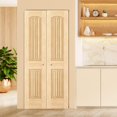 thumbnail image 4 of 2-Panel Door, Interior Door Slab, Solid Pine, Arch Top, V-Grooves (18x80), 4 of 4