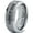 Grey Bevel Tungsten, variant on Tungsten Graduating Class Of 2019 Engraved Love Mom Band Ring 8mm Men Women Comfort Fit Gray Step Bevel Edge Brushed Polished