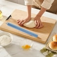 thumbnail image 3 of Non-Stick Rolling Pin under $5! Cagogo Silicone Rolling Pin with Measurements, Non-Stick Dough Roller, Stainless Steel Core Rolling Pin, Baking Pastry Tool, Pizza Fondant Roller, Kitchen Baking, 3 of 9