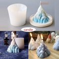 thumbnail image 2 of Molde de Silicona KAIYANG para Velas con Forma de Montaña Nevada 8.3 x 8.3 x 7.5 cm, 2 of 4