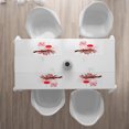 thumbnail image 3 of Chinese New Year Placemats Set of 4 Blossoming Cherry Branch and Lantern with Happy Wish, Washable Fabric Place Mats for Dining Room Kitchen Table Decor,Brown Scarlet and Dark Coral, by Ambesonne, 3 of 4