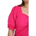 thumbnail image 4 of Blusa Casual Roman Fashion Talla Extra 1827 Fiusha Fucsia 38, 4 of 5