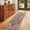 Brick Red, variant on ATHOPE 5x7 Area Rugs for Living Room Bedroom, Washable Soft Rug with Non-Slip Backing, Large Floral Vintage Distress Print Pattern Carpet, Green