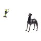 thumbnail image 5 of Figura de escritorio, camarero, rana, estatua de resina, perro, , escultura coleccionable, adorno para el hogar, la oficina y las, 5 of 8