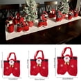 thumbnail image 4 of putnchl Bow Decoration Christmas Pants Claus Pants Gift Bag Candy Bag Gift Bag Children's Holiday Snack Bag Gift Bag, 4 of 5