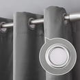thumbnail image 5 of Ojales, 80 piezas de 4 cm de diámetro interior de plástico ABS, anillos romanos de bajo ruido, anillos de ojal para cortinas de bricolaje, 5 of 5
