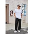 thumbnail image 3 of EKOUAER Men's Pajama Pants Plaid Pj Lounge Pants Soft PJ Bottoms with Pockets & Drawstring, 3 of 5
