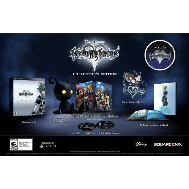 Kingdom Hearts Hd 2 5 Remix Collector S Edition Playstation 3 Walmart Com Walmart Com