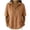 Brown, variant on Womens Front Half Zip Tops Collared Linen Blend Short Sleeve Summer Loose Causul Blouse