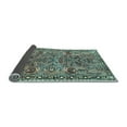 thumbnail image 2 of Ahgly Company Indoor Square Oriental Light Blue Traditional Area Rugs, 8' Square, 2 of 4
