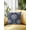 Dark blue, variant on Outdoor Pillows Waterproof, Navy Blue Palm Tree Throw Pillows with Inserts Included, Summer Botanical Tropical Tree Indoor Outdoor Decorative Lumbar Pillow for Bed/Couch/Patio 18"x18", 1Pcs