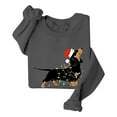 thumbnail image 3 of Cute Dog Sweatshirts for Women 2025 Long Sleeve Dog Graphic Sweatshirt for Lovers Pullover Tops, 3 of 8