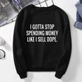 thumbnail image 3 of Vedolay Womens Sweatshirt Women's 2023 Long Sleeve Sweatshirts Crewneck Casual Fit Pullover Hoodie Clothes,Black M, 3 of 5