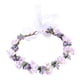 thumbnail image 5 of Diadema de flores Sunnimix corona de flores Violeta, 5 of 8