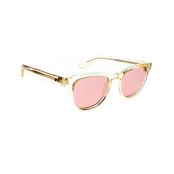 Paul Smith Hadrian PM8230SU - 1040/84 Sunglasses Transparent Light Yellow Frame w/ Light Violet 50mm