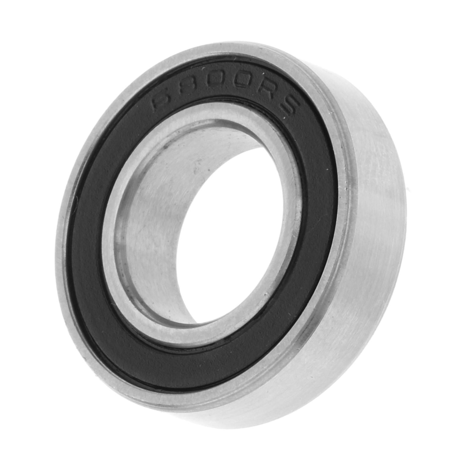 GARENDE 4x10x High Precision Ball Bearings Roller Wheels Repair 6800-2RS 19x10x5mm 4 Pcs