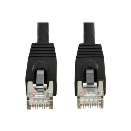 Eaton Tripp Lite Series Cat8 40G Snagless SSTP Ethernet Cable RJ45 M/M PoE Black 5 ft. 1.5 m