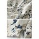 thumbnail image 5 of Gibobby Vestido casual de punto para mujer Vestido De Mujer Con Cuello En V Estilo Suelto Casual Lino Transpirable Vestido Floral(Blanco,G), 5 of 5
