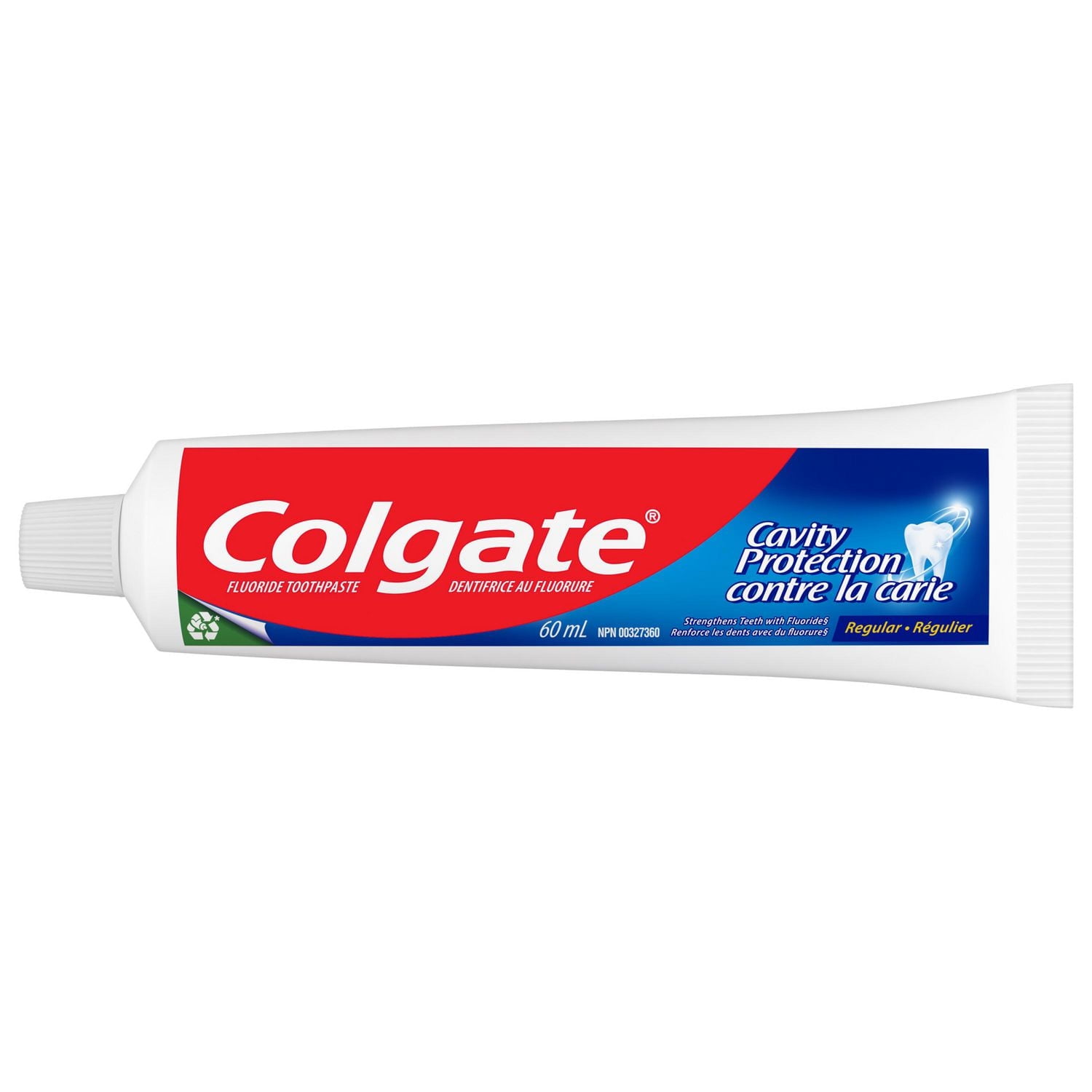 Dentifrice au fluorure Colgate Protection contre la carie Populaire 60 ml