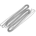 thumbnail image 1 of 3 Meters Length Ball Chain 4.5mm Diameter With 10 Matching Connectors (silver), 1 of 3