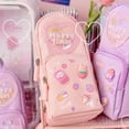 thumbnail image 4 of Meiiso Backpack Pencil Case - Cherry Girl Design, Small Gadget Bag Organizer Random of Highlighters (Cherry ), 4 of 4