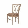 thumbnail image 5 of Linon Andes Dining Chair - Brown Multicolor Flower - Set of 2, 5 of 11