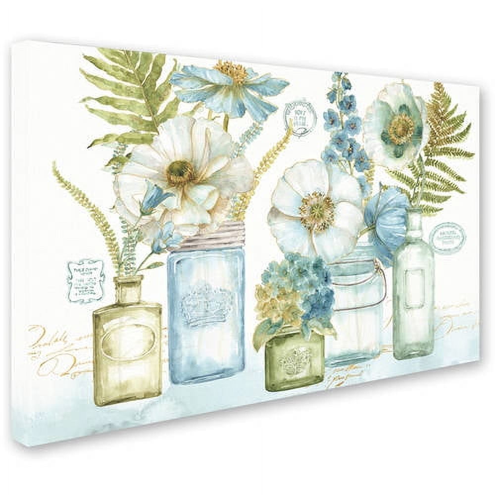 Trademark Fine Art "My Greenhouse Bouquet I" Canvas Art by Lisa Audit
