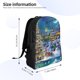 thumbnail image 4 of Disketp Christmas Tree Mochila Unisex de Apertura Lateral Completa, Mochila para Laptop para Escuela, Trabajo y Viajes, 4 of 8