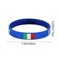 thumbnail image 3 of Sports Bracelet,2026 World Cup Silicone Wristband,Soft Silicone Material with National Flag Design,One-Size-Fits-Many for Fan Support Souvenir Use, 3 of 7