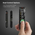 thumbnail image 6 of TIMMKOO 136GB AI Voice Recorder, Digital Voice Recorder with Playback, Offline Transcribe and Online Summarize/Mindmap, Voice Activated Audio Recorder (Black), 6 of 8