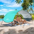 thumbnail image 1 of Carpa de playa Sportneer 245 x 142 cm con protección UV UPF 50+, 1 of 7