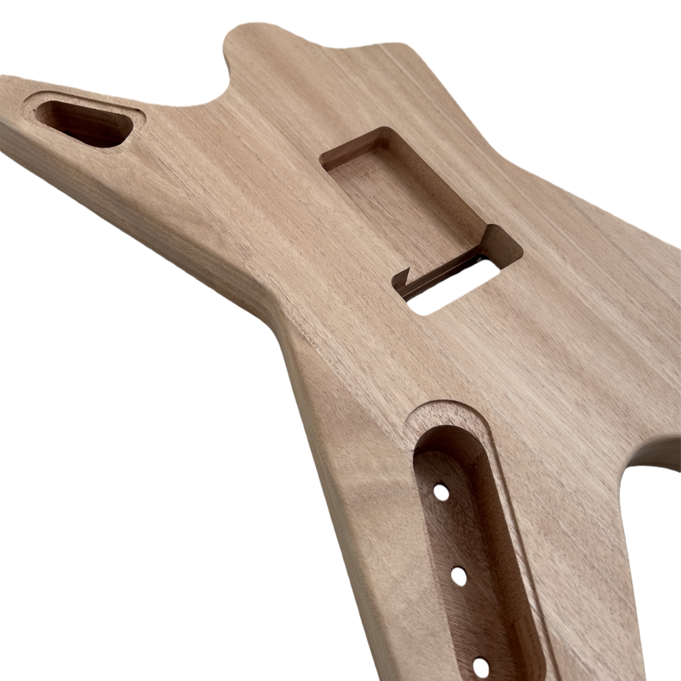 DIY Electric Guitar Kit  ML-Style Mahogany Body Rosewood Fretboard Maverick