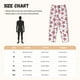 thumbnail image 3 of Balery Purple Mushroom Pantalones de pijama para mujer, pijamas ultraligeros, pantalones de estar por casa-XX-Large, 3 of 6