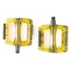 thumbnail image 4 of Pedales para bicicleta 9/16 MTB amarillo transparante WP-601, 4 of 5
