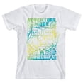 thumbnail image 1 of Minecraft T-Shirt Blanc pour Enfants Mode Aventure, 1 of 2