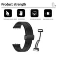 thumbnail image 4 of Correa Reloj Silicona Cierre Plegable Magnético para Galaxy Fit 3, 4 of 9