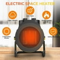 thumbnail image 2 of 2000W Electric Space Heater Garage Hot Air Fan Light-Weight  Portable for Indoor Large Room, 3 mode, 3s Quick  Heating, Low noise, 2 of 10