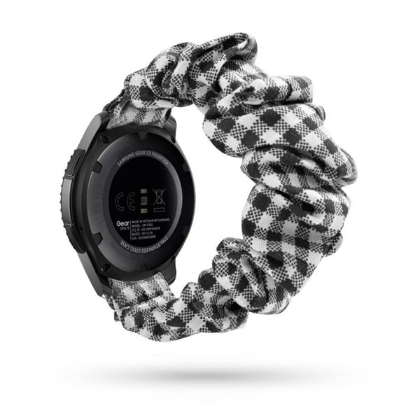 Scrunchie Wristband Replacement For Samsung Galaxy watch 4/active 2/3/46mm/42mm/Gear S3 20mm/22mm bracelet Amazfit Bip Huawei watch GT/2/3 Sport Smart Watch