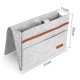thumbnail image 5 of Bolsa de almacenamiento de fieltro para cabecera de cama con bolsillos, práctico organizador colgante para teléfono, revistas, tableta y mandos a distancia, sofá cama, escritorio, 5 of 8