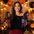 thumbnail image 6 of AZXY Light-Up Halloween Decorations Indoor Outdoor, Plush Pumpkin Doll Tabletop Decor Halloween Decor for Home Bedroom Office Party Yard Garden Front Porch, 6 of 8
