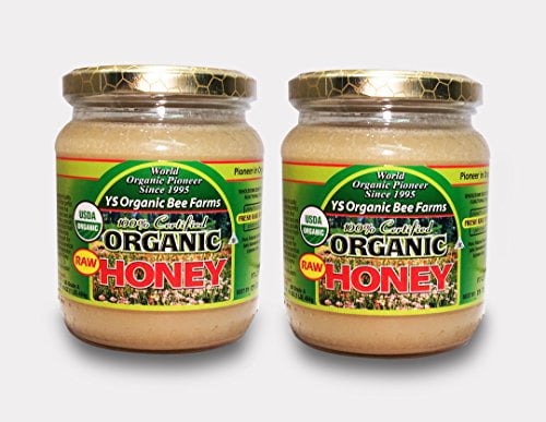 YS Organic Bee Farms 100% Certified Organic Raw Honey 1 lb