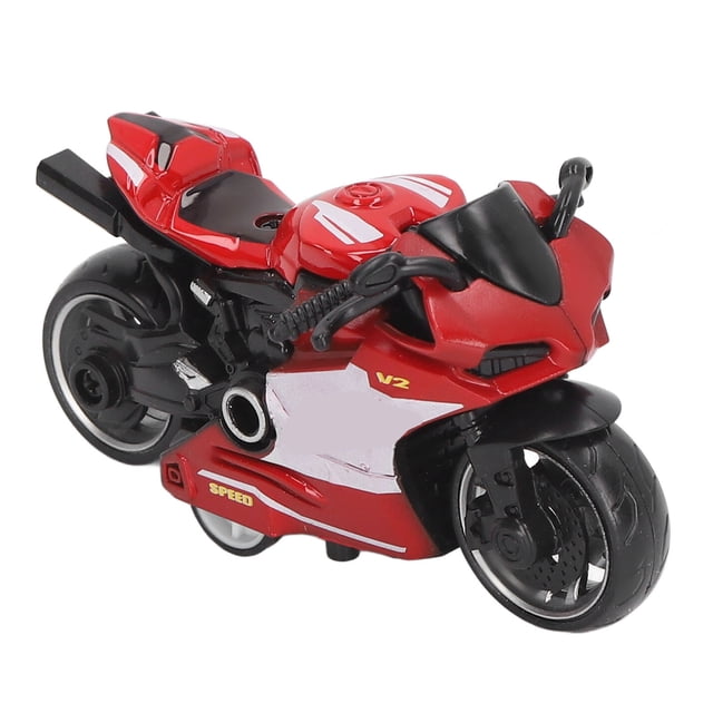 Jouet de Motocyclettes, Jouet de Motocyclettes à Rétrofriction Jouets de Moto Modèle de Moto à Rétrofriction Performance Haut de Gamme